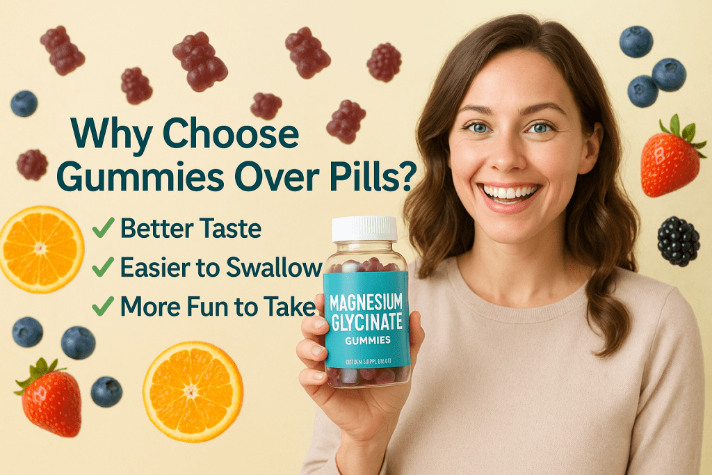 Magnesium Glycinate Gummies or pills