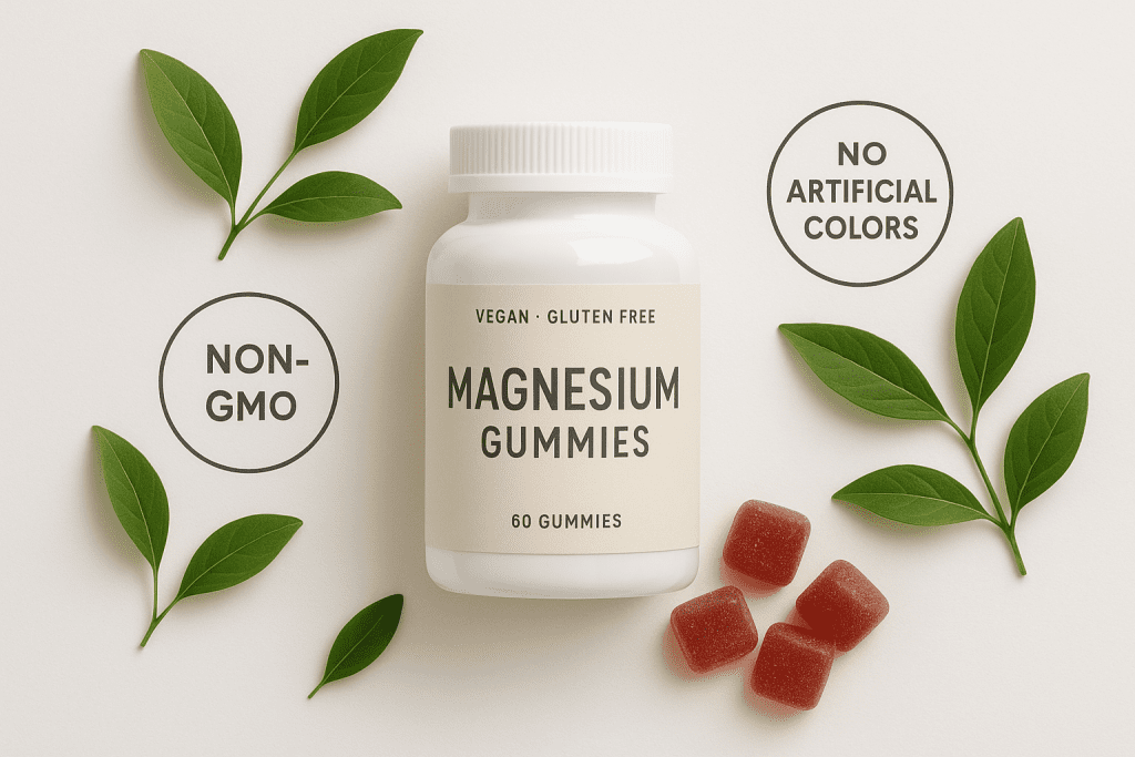 Magnesium Glycinate Gummies for vegan