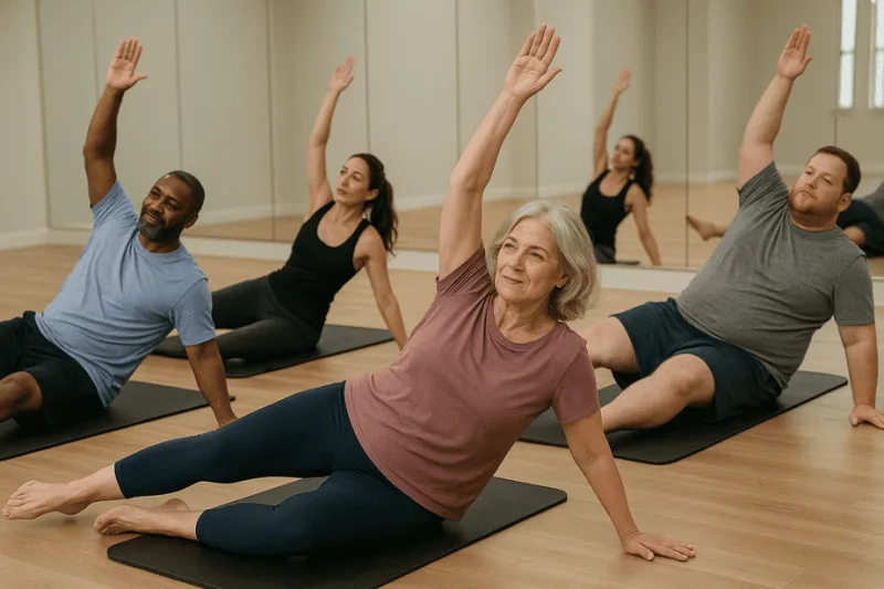 Pilates class