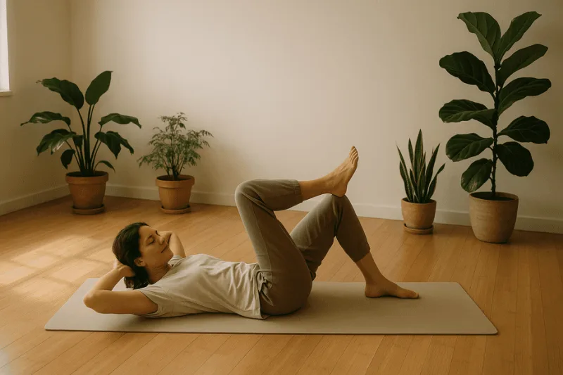 simple Pilates move